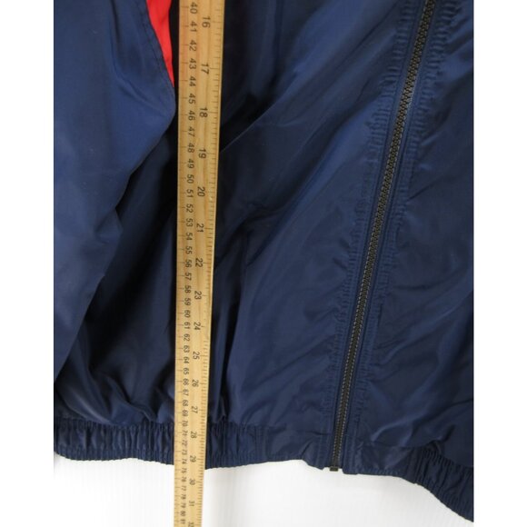 VINTAGE Adidas Jacket Large Track Warm Up Windbreaker 90s Retro Coat * - Picture 5 of 14